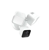 Blink Outdoor Floodlight Wired 1080p Security Camera with Motion Detection, Siren - White
