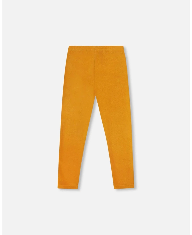 Deux par Girl Super Soft Ribbed Leggings Golden Yellow