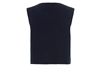 Olsen Women's Cotton Blend Cropped Sweater Vest