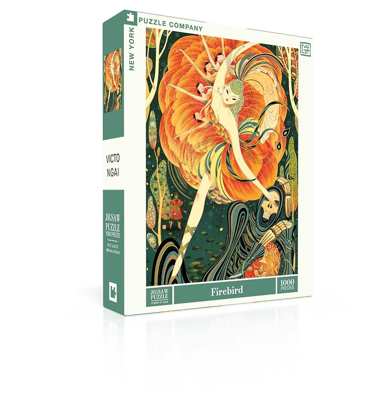 New York Puzzle Company Firebird 1000 Piece Puzzle