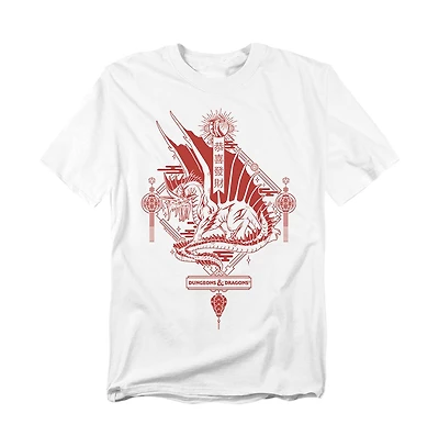 Logovision Big & Tall Dungeons And Dragons Year Of The Dragon Red Lantern T-Shirt
