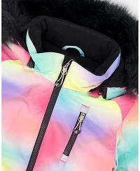 Deux par Girl One-Piece Play Snowsuit Multicolor - Child