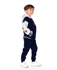 Deux par Toddler Boys Fleece Sweatpants with Pockets Navy Blue - Toddler|Child