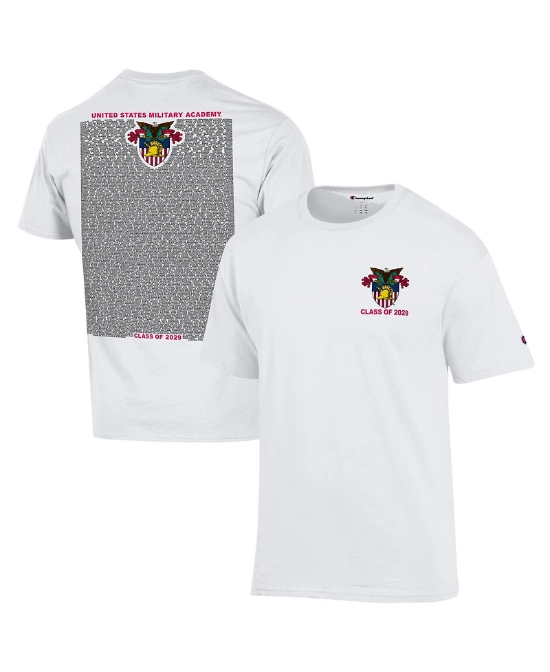 Champion Men's White Army Black Knights Class of 2029 R-Day T-Shirt