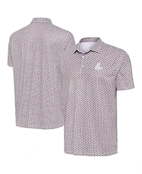 Antigua Men's White Boston Red Sox Star Polo Shirt