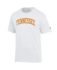 Champion Men's White Tennessee Volunteers Basic Arch T-Shirt
