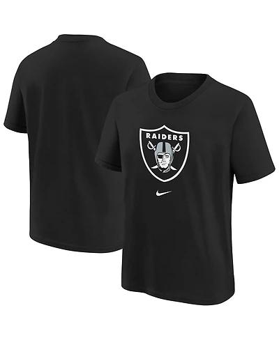Nike Big Boys and Girls Black Las Vegas Raiders Primary Logo Legend T-Shirt