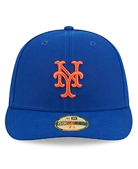 New Era Men's Royal York Mets Baseball Hall of Fame 59FIFTY Low Profile Fitted Hat