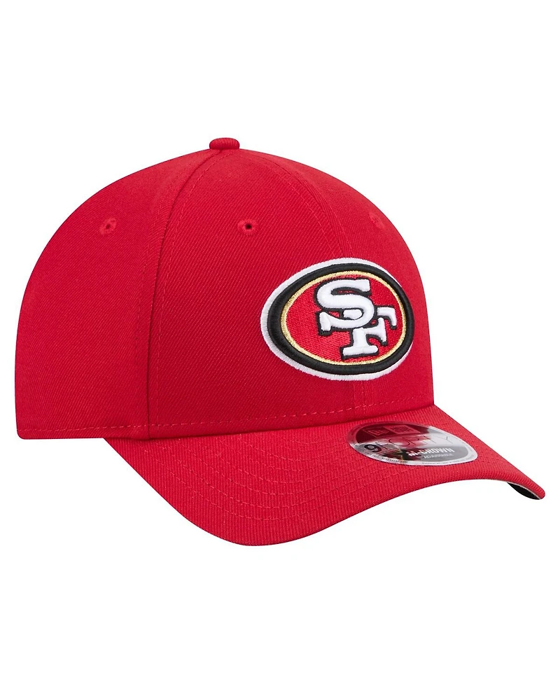 New Era Men's Scarlet San Francisco 49ers Team Collection 9FORTY M-Crown Adjustable Hat