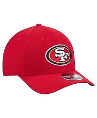New Era Men's Scarlet San Francisco 49ers Team Collection 9FORTY M-Crown Adjustable Hat