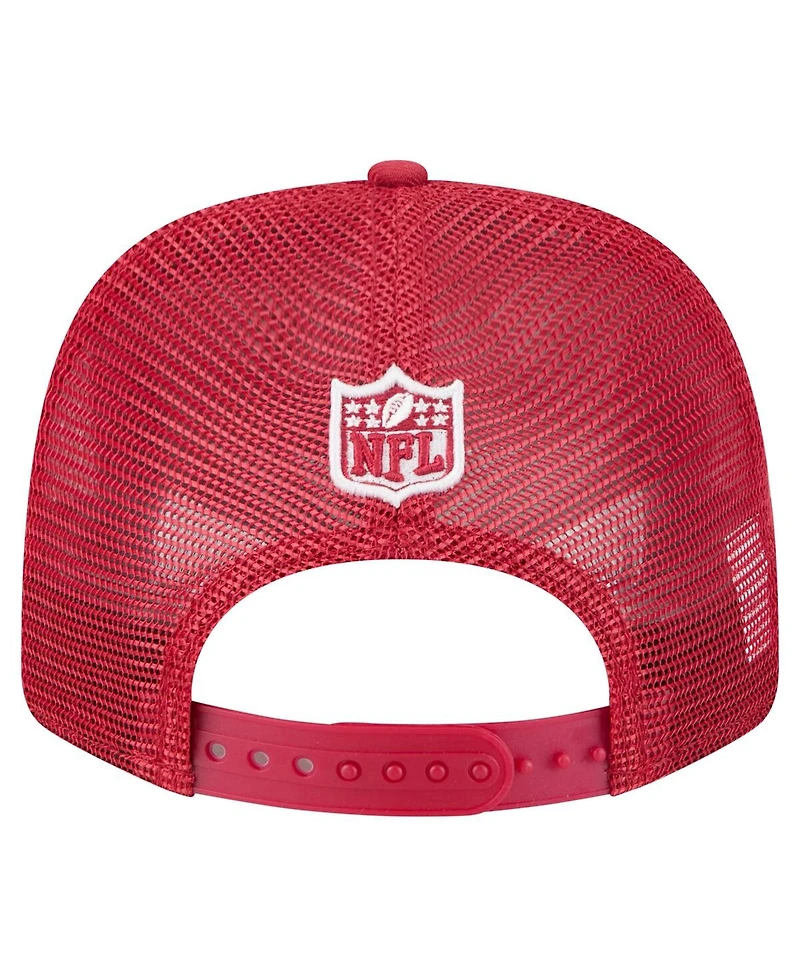 New Era Men's Cardinal Arizona Cardinals Team Collection 9SEVENTY Stretch-Snap Adjustable Hat
