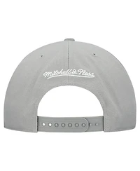 Mitchell & Ness Men's and Women's Gray Chicago White Sox Basic Coop Pro Adjustable Hat