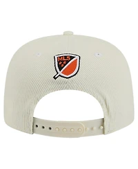 New Era Men's  Cream Houston Dynamo Fc 2025 Kickoff Snapback Golfer Hat