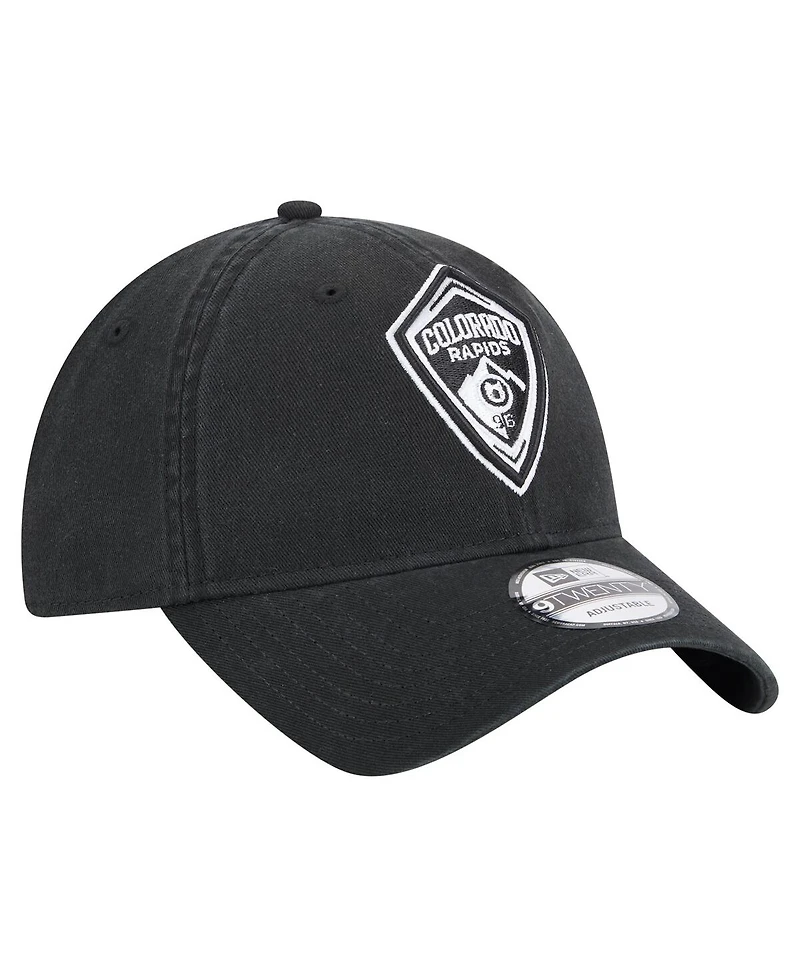 New Era Men's Black Colorado Rapids 2025 Kickoff 9TWENTY Adjustable Hat