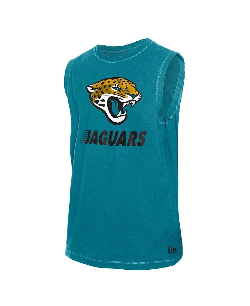 New Era Men's Teal Jacksonville Jaguars Leisure Collection Tank Top