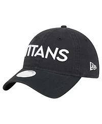 New Era Women's Black Tennessee Titans Cece 9TWENTY Adjustable Hat