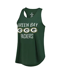 Fanatics Women's Jordan Love Green Bay Packers Plus Name Number Tank Top