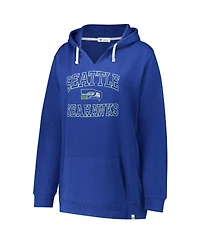 '47 Brand Women's Royal Seattle Seahawks Plus Clarity Kennedy Pullover Hoodie