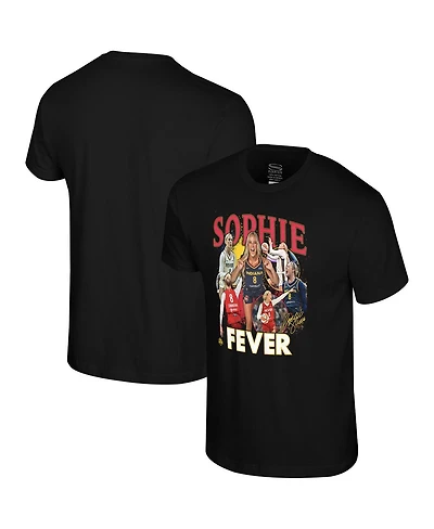 Stadium Essentials Men's and Women's Sophie Cunningham Black Indiana Fever Player Crossroads T-Shirt