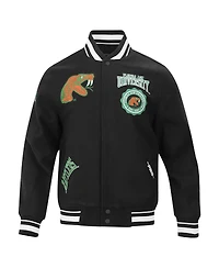 Pro Standard Men's Black Florida A & M Rattlers Crest Wool Full-Zip Jacket