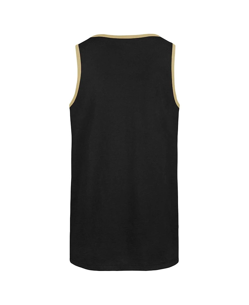 '47 Brand Men's Black New Orleans Saints Upload Franklin Tank Top