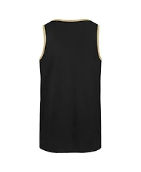 '47 Brand Men's Black New Orleans Saints Upload Franklin Tank Top