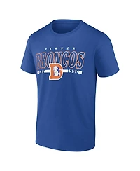 Fanatics Men's Royal Denver Broncos T-Shirt