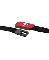 Groove Life Black Philadelphia Phillies Belt with Team Color Buckle
