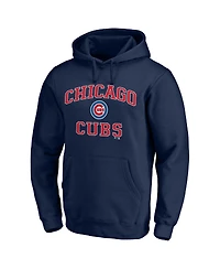 Fanatics Men's Navy Chicago Cubs Heart Soul Pullover Hoodie