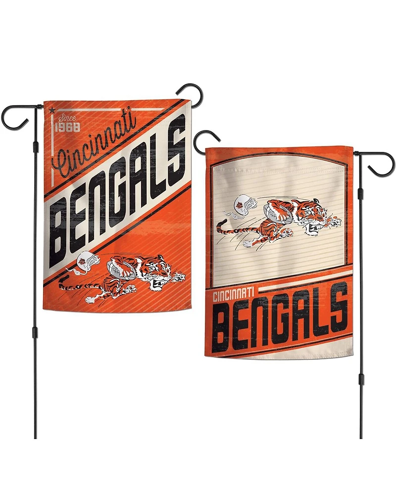 Wincraft Cincinnati Bengals 2-Sided 12'' x 18'' Team Garden Flag