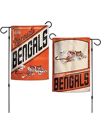 Wincraft Cincinnati Bengals 2-Sided 12'' x 18'' Team Garden Flag