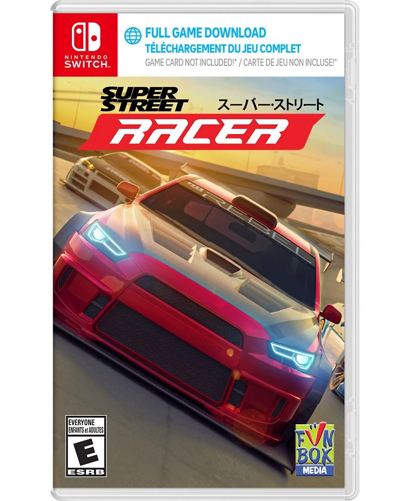 GS2 Games Super Street Racer for Nintendo Switch (Code In Box)