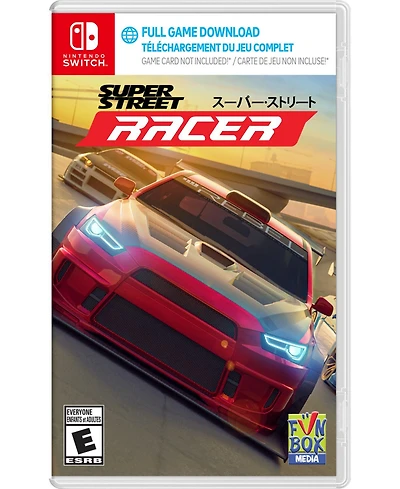 GS2 Games Super Street Racer for Nintendo Switch (Code In Box)