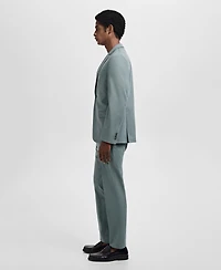 Mango Men's Stretch Fabric Super Slim-Fit Suit Jacket