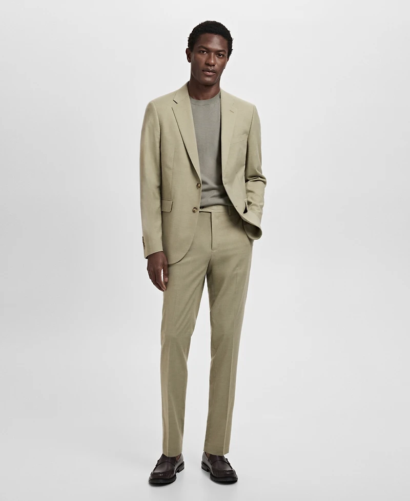 Mango Men's Milan Slim-Fit Suit Pants