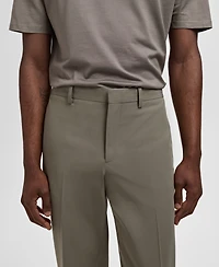 Mango Men's Stretch Fabric Super Slim-Fit Suit Pants