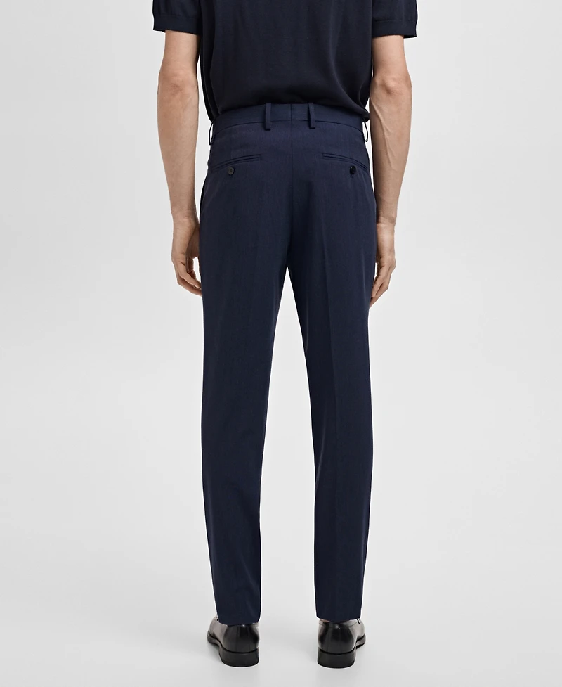 Mango Men's Monaco Slim-Fit Suit Pants