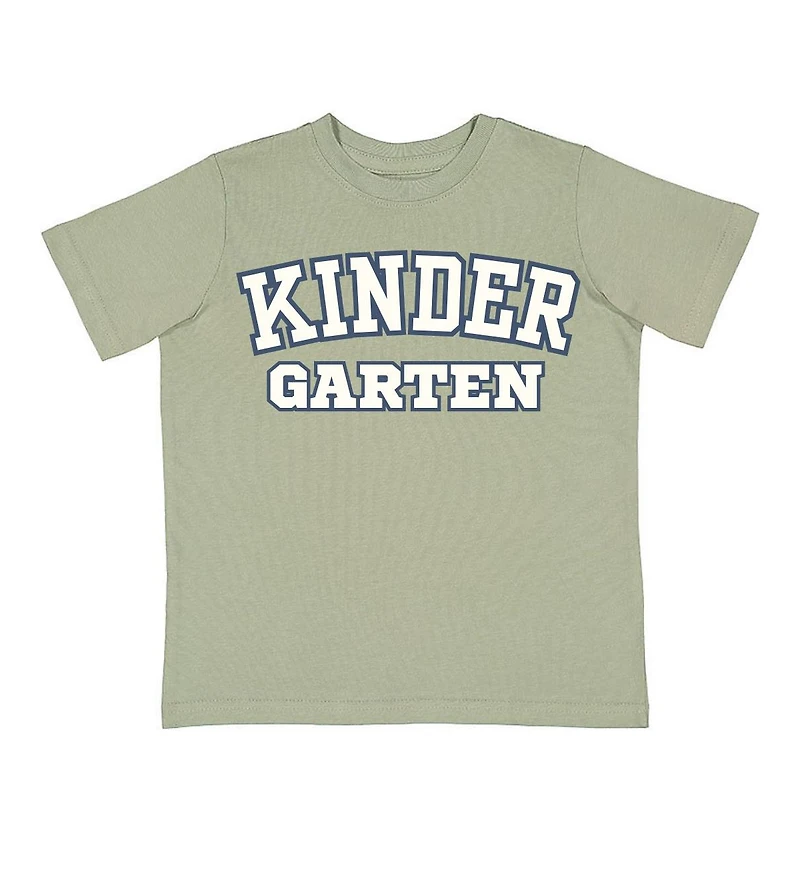 Sweet Wink Toddler Boys Kindergarten Varsity Short Sleeve T-Shirt