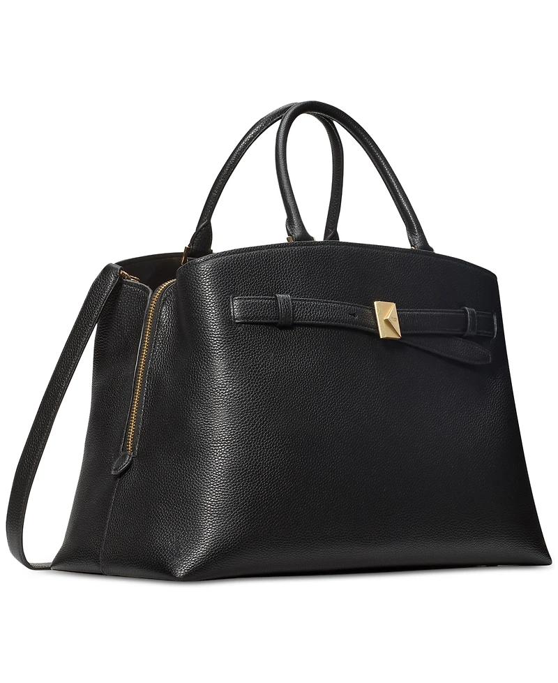 kate spade new york Deco Pebbled Leather Extra Large Satchel