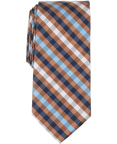 Club Room Men's Chesterwood Check Pattern Tie, Macy's Exclusive
