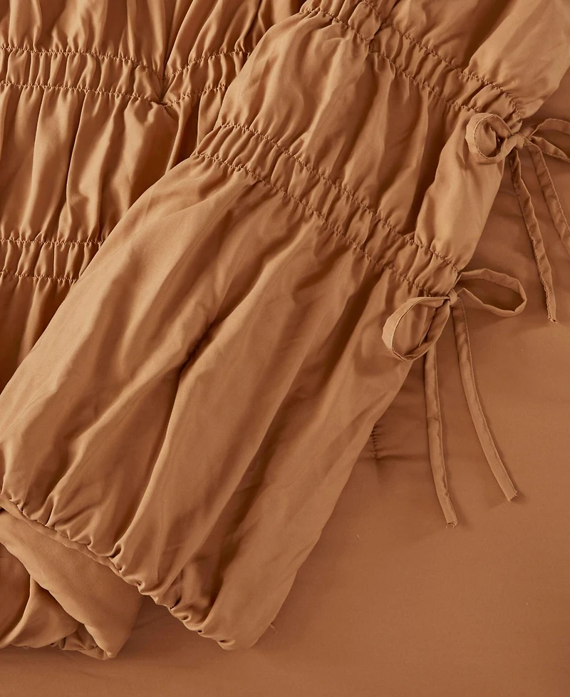 510 Design Mia Ruched 3-Pc. Comforter Set, King