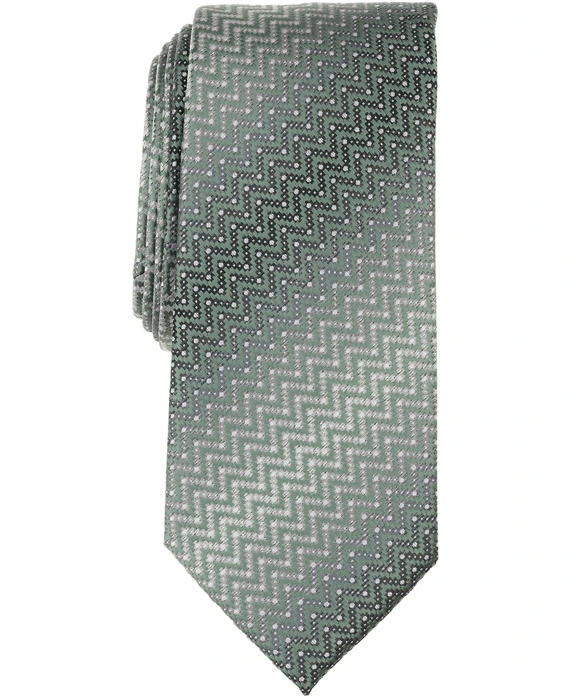 Perry Ellis Portfolio Men's Paynter Geo-Pattern Classic Tie
