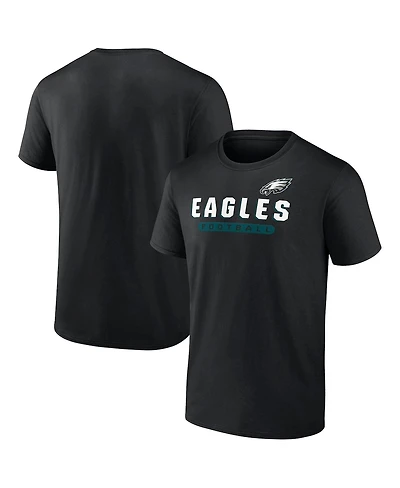 Fanatics Mto Label Men's Black Philadelphia Eagles Spirit T-Shirt