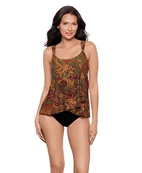 Miraclesuit Women's Perissa Dazzle Underwire Tankini Top