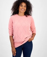 Style Co Womens Chenille Crewneck Sweater Pxs 4x Macys Exclusive