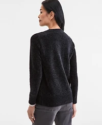 Style & Co Women's Chenille Crewneck Sweater, Macy's Exclusive