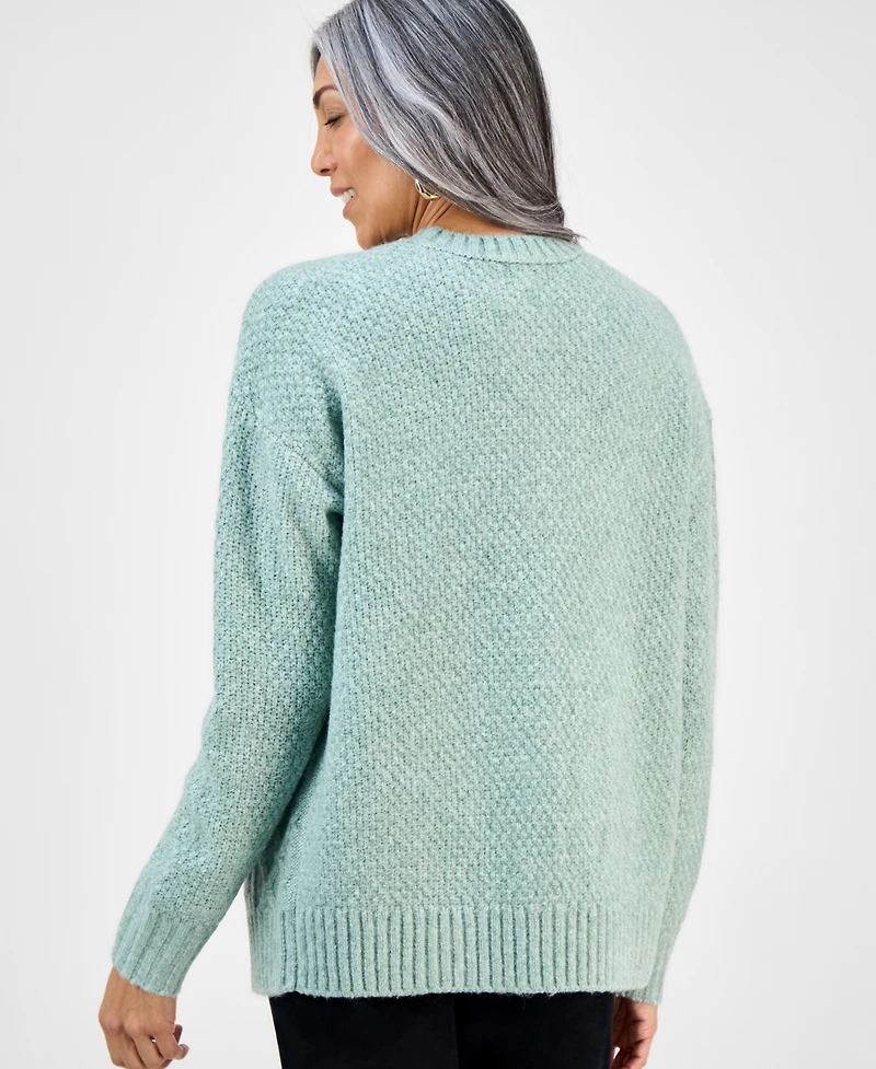 Style & Co Women's Chunky Cable-Knit Cardigan, Macy's Exclusive