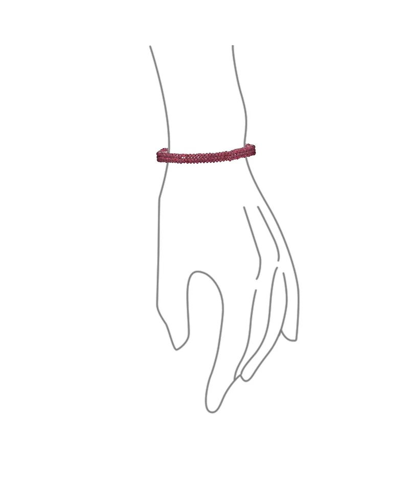 Bling Jewelry Natural Tiny Faceted Ombre Petite Seed Caviar Rondelle Beads Stretch Bracelets Stackable Set of 3 Strands