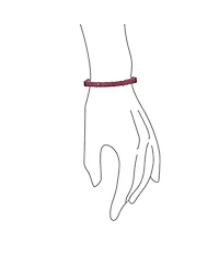 Bling Jewelry Natural Tiny Faceted Ombre Petite Seed Caviar Rondelle Beads Stretch Bracelets Stackable Set of 3 Strands