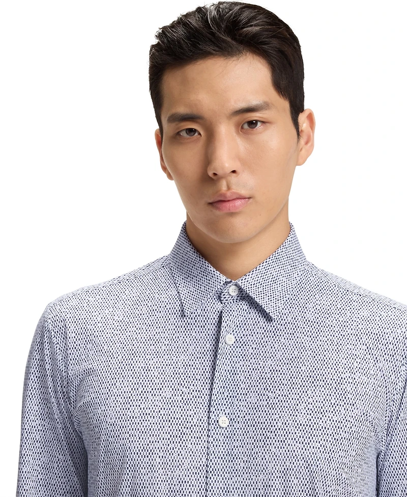 Boss by Hugo Men's Performance-Stretch Slim-Fit Dress Shirt